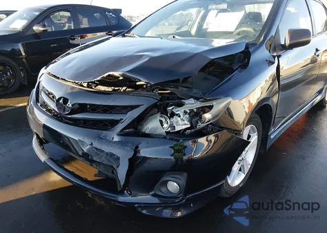 2011 Toyota Corolla S from USA, damaged, VIN 2T1BU4EE0BC622325